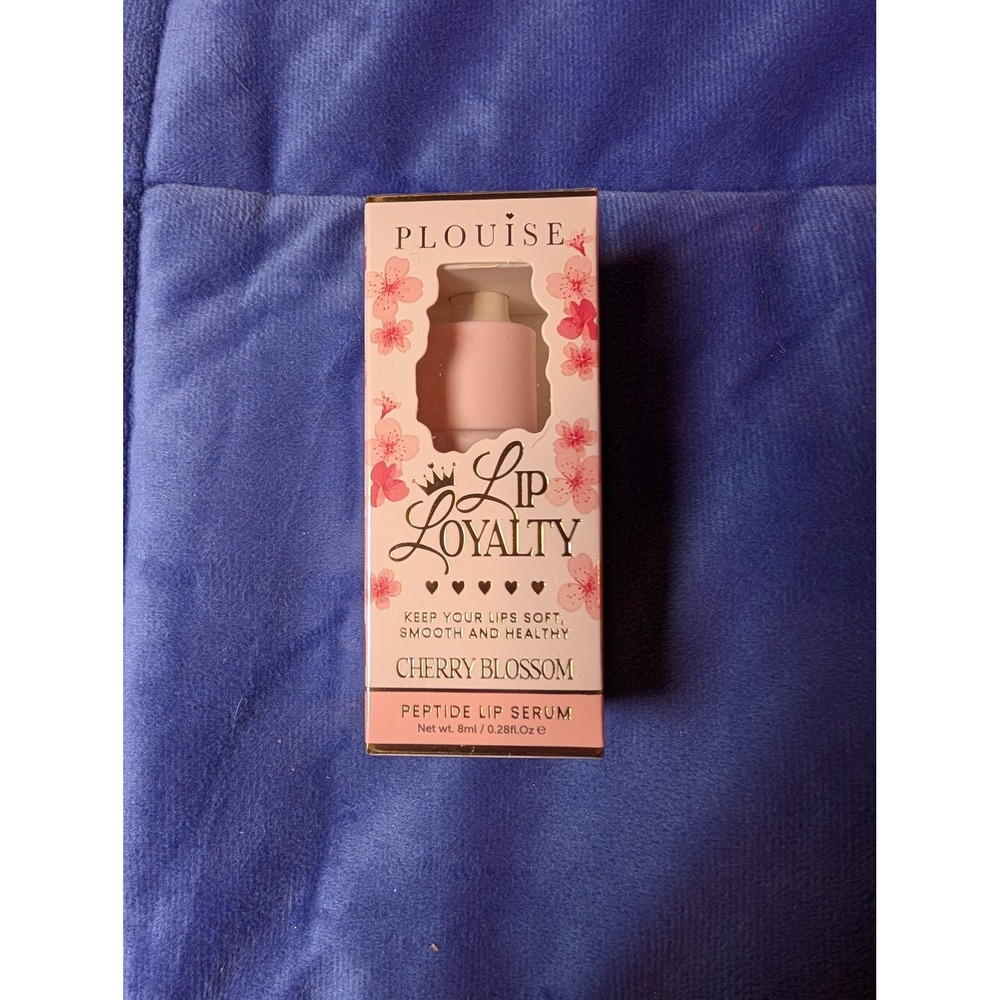 PLouise Lip Loyalty Serum Women 8ml Cherry Blossom Peptide Hydrating Shine NWT